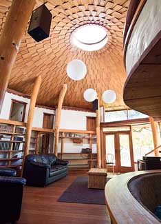 
A light and airy living room, designed as the main gathering space for a family of six.
